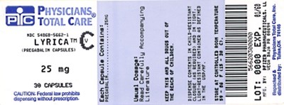 Principal Display Panel (25 mg Capsule Bottle)